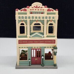 Hallmark Village 1992 Five & Ten Cent Store Building
